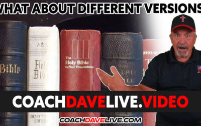 Coach Dave LIVE | 1-26-2022 | WHAT ABOUT DIFFERENT VERSION?